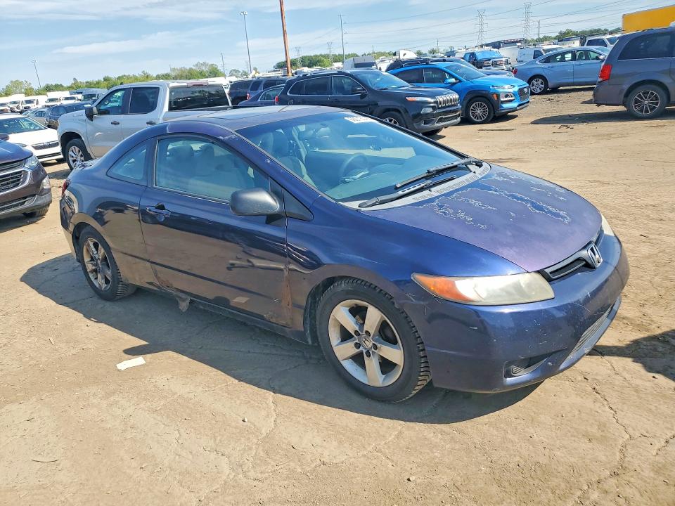 68013096 :رقم المزاد ، 2HGFG12807H578332 vin ، 2007 Honda Civic مزاد بيع