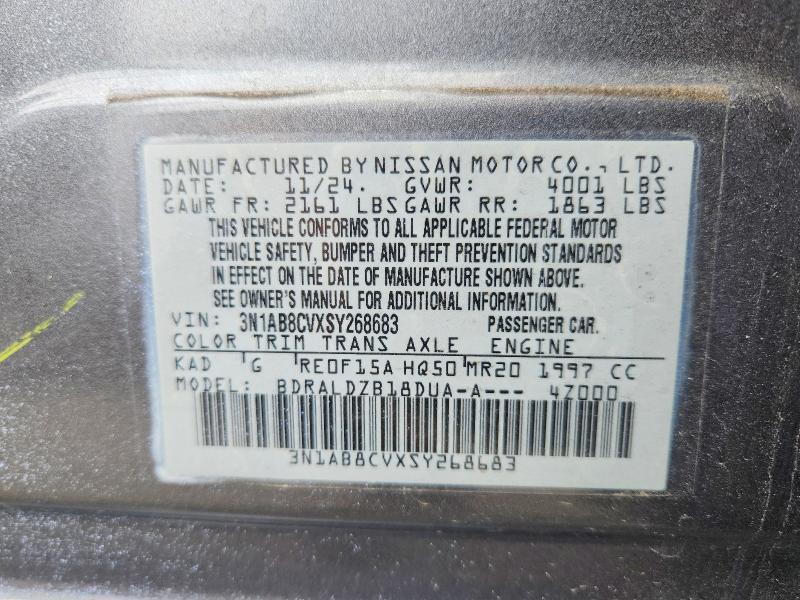 70918586 :رقم المزاد ، 3N1AB8CVXSY268683 vin ، 2025 Nissan Sentra مزاد بيع