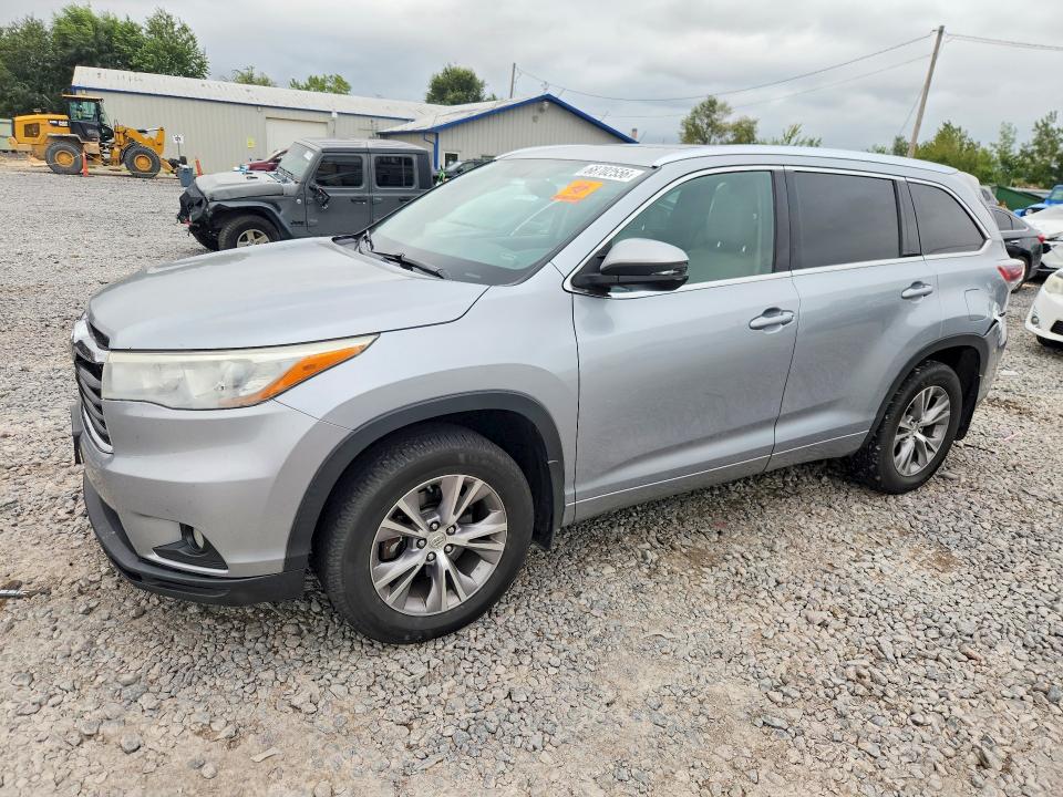 Продажа на аукционе авто 2015 Toyota Highlander, vin: 5TDJKRFH6FS075792, номер лота: 68702556