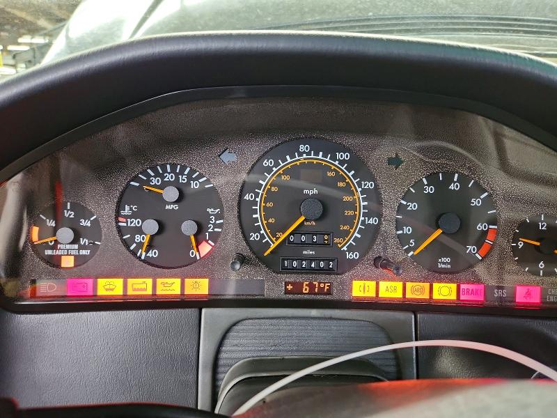 70434896 :رقم المزاد ، WDBGA57E1NA059407 vin ، 1992 Mercedes-benz 600 مزاد بيع