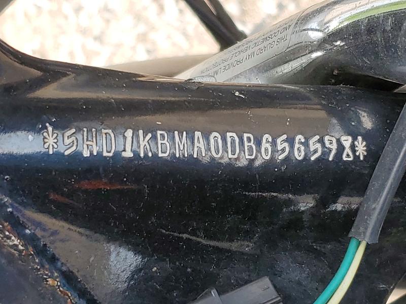 67613136 :رقم المزاد ، 5HD1KBMA0DB656598 vin ، 2013 Harley-davidson Flhx مزاد بيع