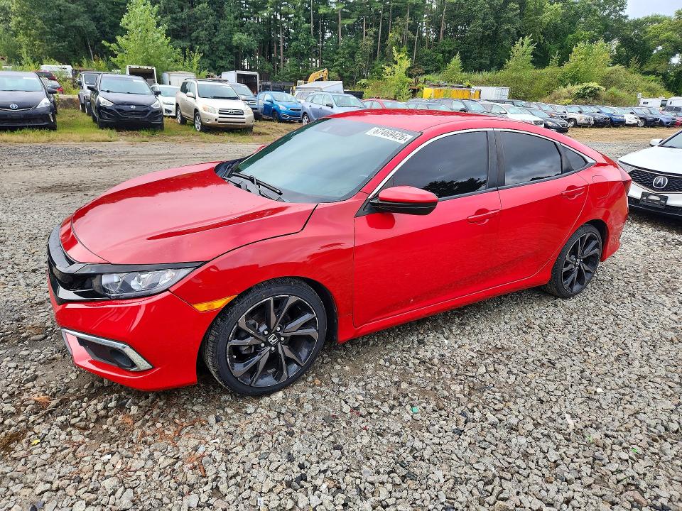 67469426 :رقم المزاد ، 2HGFC2F85MH533782 vin ، 2021 Honda Civic مزاد بيع