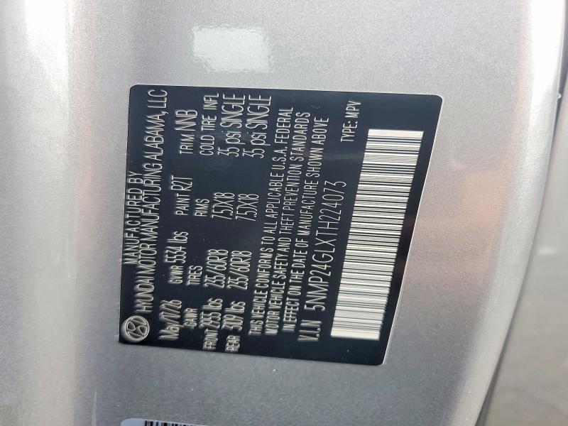 Продаж на аукціоні авто 2026 Hyundai Santa Fe, vin: 5NMP24GLXTH224073, номер лоту: 68189826