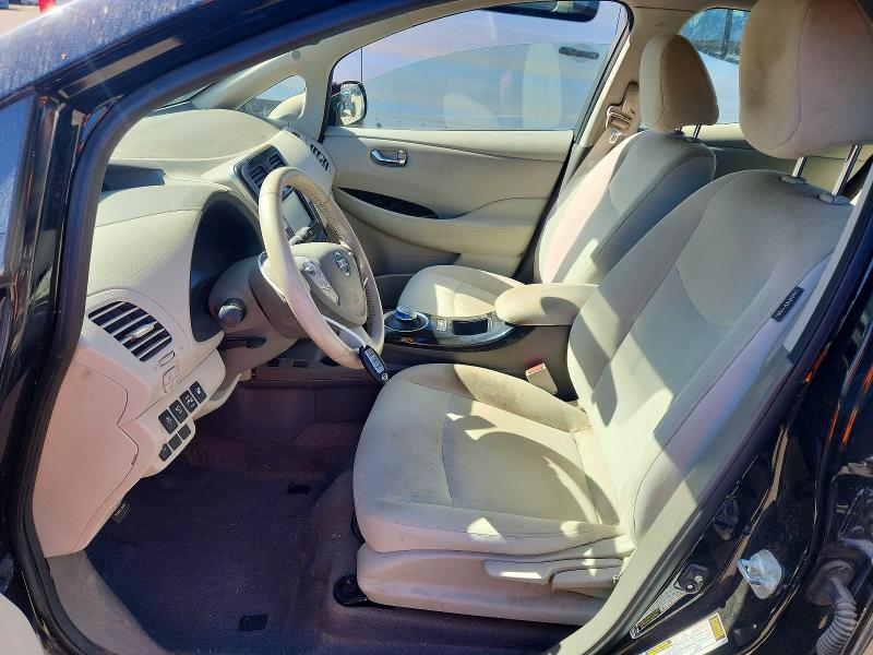 2015 Nissan Leaf მანქანა იყიდება აუქციონზე, vin: 1N4AZ0CP9FC322507, აუქციონის ნომერი: 70052866