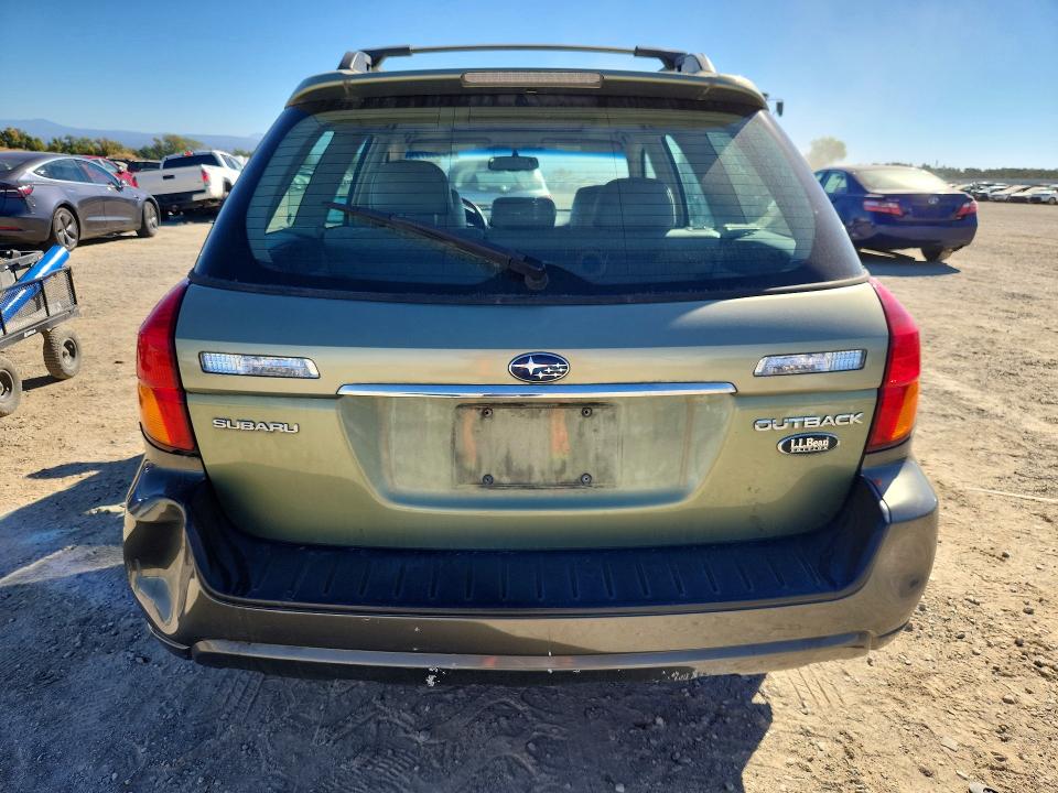 Aukcja sprzedaży 2006 Subaru Outback, vin: 4S4BP86C364357612, numer aukcji: 70900726