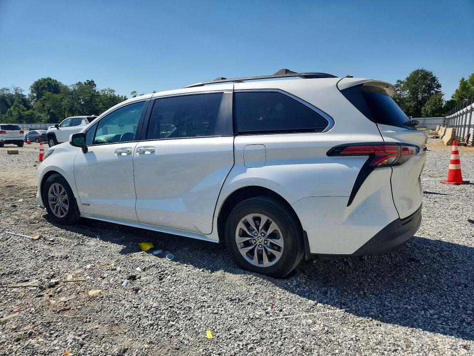 Продаж на аукціоні авто 2021 Toyota Sienna, vin: 5TDYRKEC9MS019690, номер лоту: 69394176
