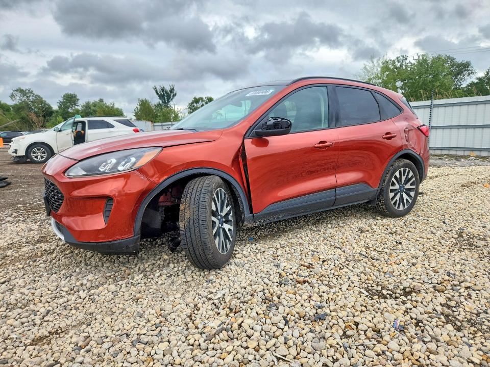68068486 :رقم المزاد ، 1FMCU9BZ0LUA63285 vin ، 2020 Ford Escape مزاد بيع
