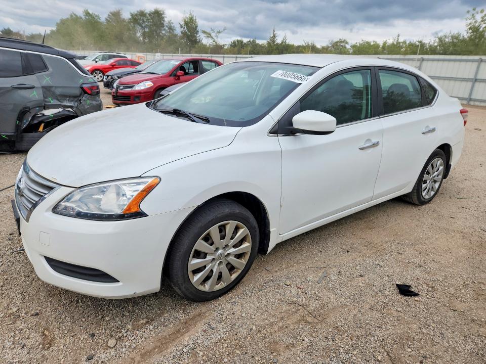 Aukcja sprzedaży 2014 Nissan Sentra, vin: 3N1AB7AP0EY304111, numer aukcji: 70005666