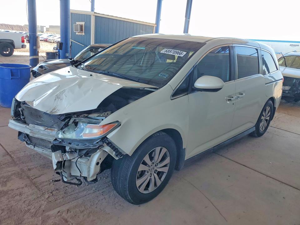 68970966 :رقم المزاد ، 5FNRL5H30GB145349 vin ، 2016 Honda Odyssey مزاد بيع