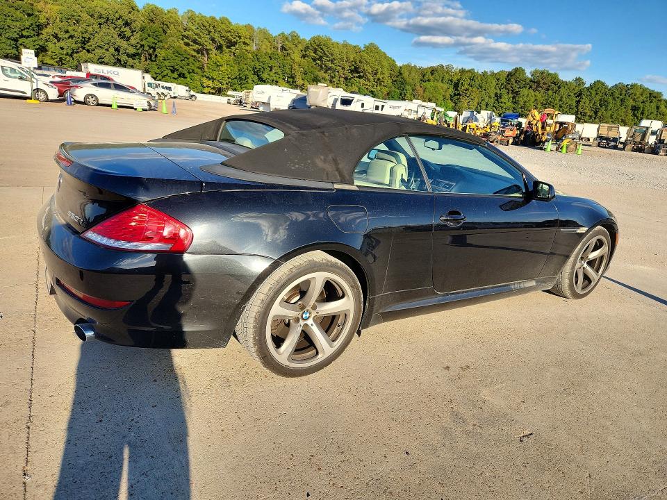 2008 Bmw 650 მანქანა იყიდება აუქციონზე, vin: WBAEB53508CX60201, აუქციონის ნომერი: 70538286