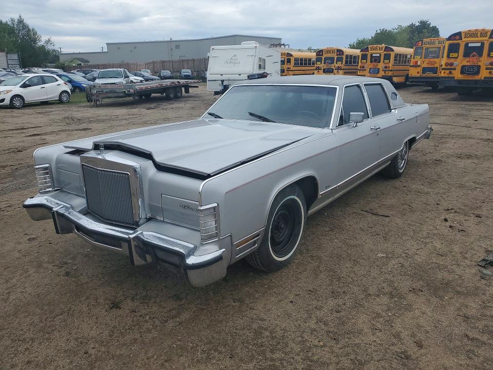 Aukcja sprzedaży 1979 Lincoln Continental Town Ca, vin: 9Y82S710252, numer aukcji: 66781236