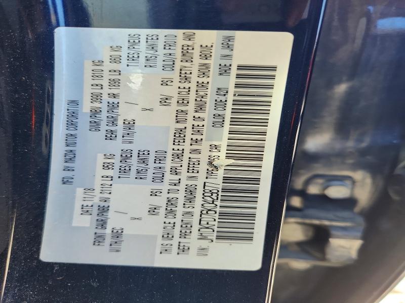 67932896 :رقم المزاد ، JM1DKFD76K0429877 vin ، 2019 Mazda Cx-3 مزاد بيع