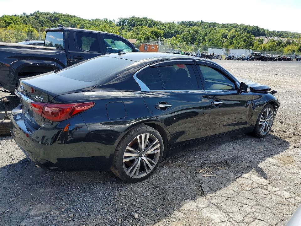 2019 Infiniti Q50 მანქანა იყიდება აუქციონზე, vin: JN1EV7AR1KM550660, აუქციონის ნომერი: 65695716