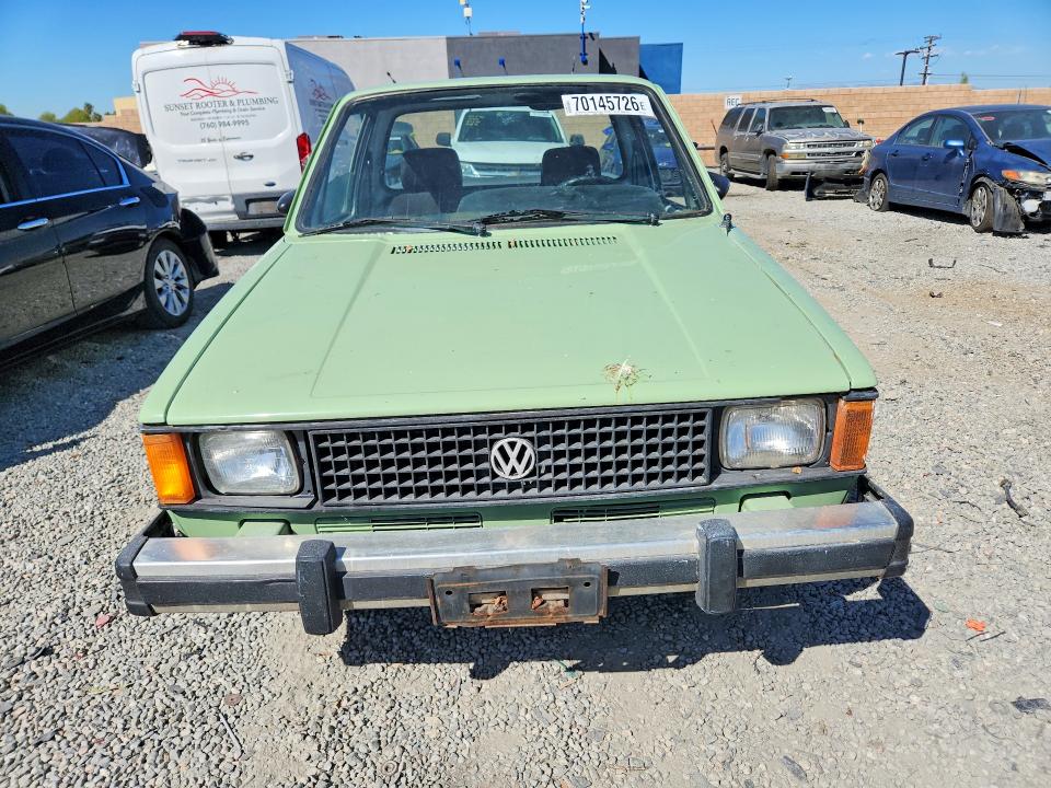 1981 Volkswagen Rabbit მანქანა იყიდება აუქციონზე, vin: 1V1KB0170BV148642, აუქციონის ნომერი: 70145726