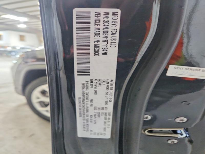69354086 :رقم المزاد ، 3C4NJDBN1RT119470 vin ، 2024 Jeep Compass مزاد بيع