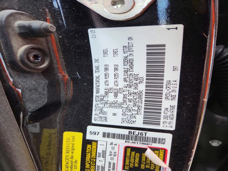 Продаж на аукціоні авто 2016 Toyota Tundra, vin: 5TFRM5F12GX098541, номер лоту: 67898136
