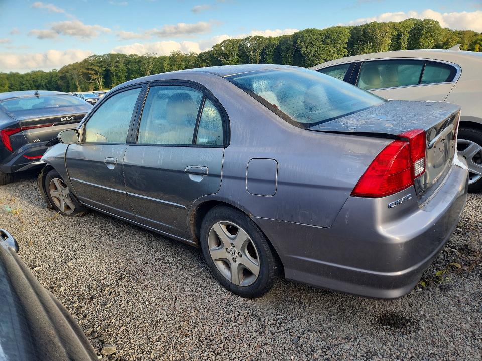 Продажа на аукционе авто 2005 Honda Civic, vin: 2HGES26715H552000, номер лота: 68931486