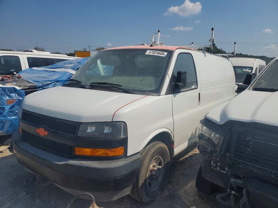 Aukcja sprzedaży 2020 Chevrolet Express G2500 Cargo, vin: 1GCWGAFP6L1276844, numer aukcji: 67624606