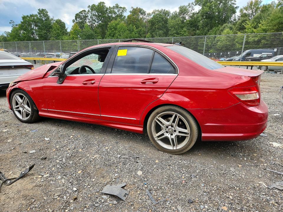 2008 Mercedes-benz C მანქანა იყიდება აუქციონზე, vin: WDDGF56XX8F015926, აუქციონის ნომერი: 68227236