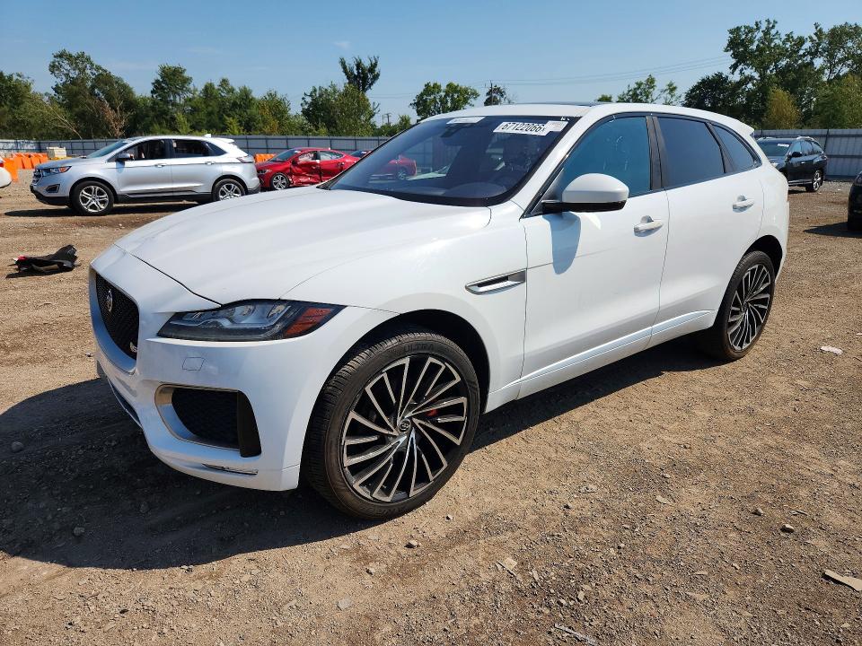 2019 Jaguar F-pace მანქანა იყიდება აუქციონზე, vin: SADCM2FV8KA390265, აუქციონის ნომერი: 67122066