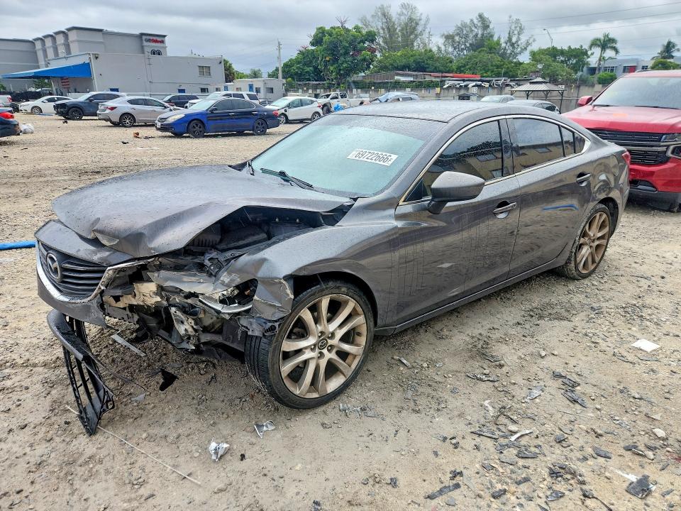 Aukcja sprzedaży 2016 Mazda 6, vin: JM1GJ1V51G1481807, numer aukcji: 69722666