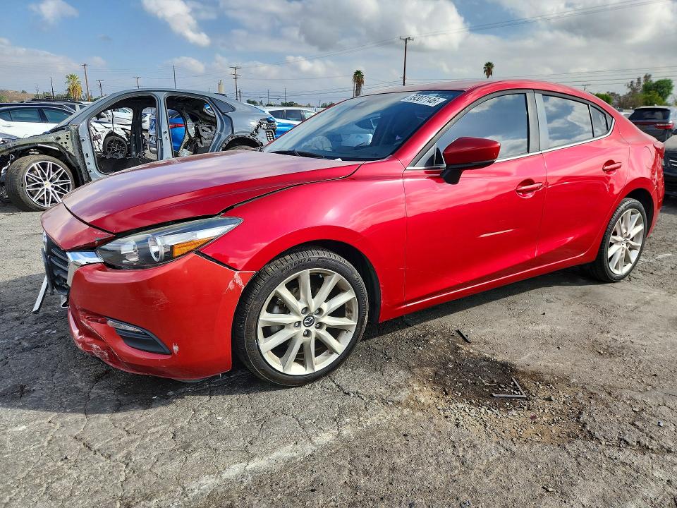 2017 Mazda 3 მანქანა იყიდება აუქციონზე, vin: 3MZBN1V74HM121447, აუქციონის ნომერი: 69307146