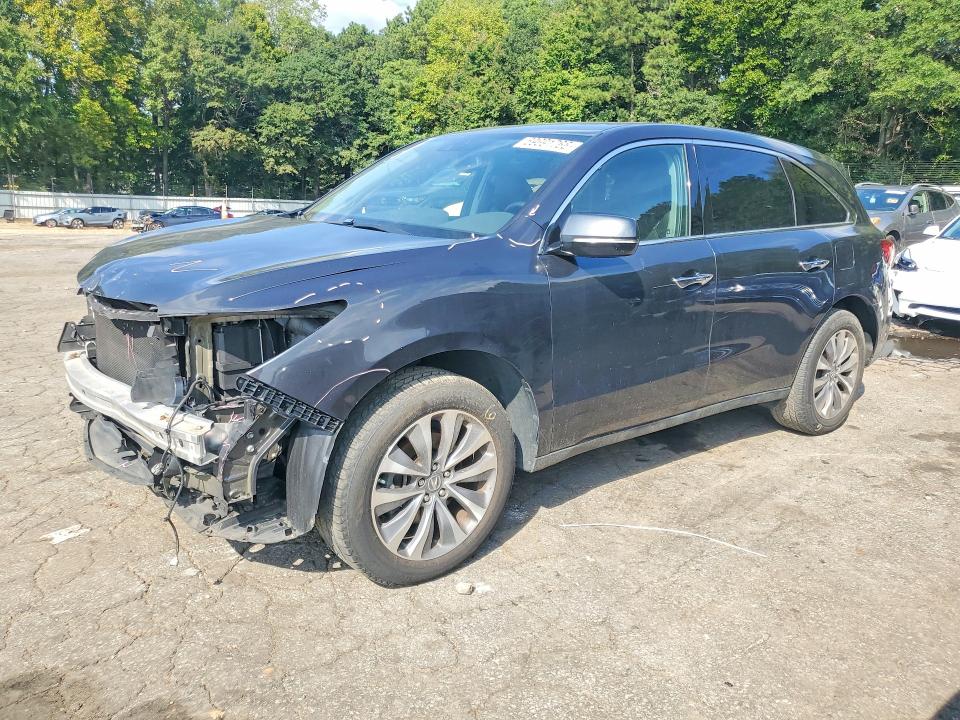 69691766 :رقم المزاد ، 5FRYD3H42EB008169 vin ، 2014 Acura Mdx مزاد بيع