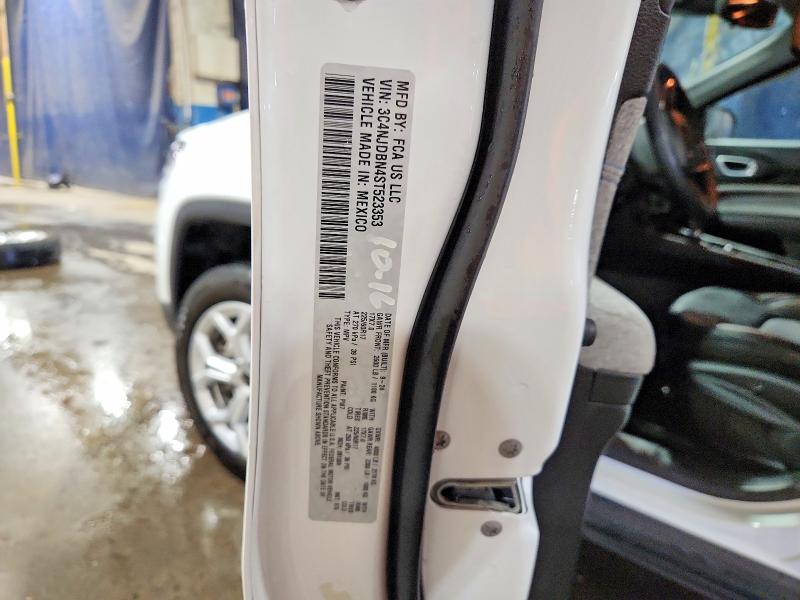 69892056 :رقم المزاد ، 3C4NJDBN4ST523353 vin ، 2025 Jeep Compass مزاد بيع