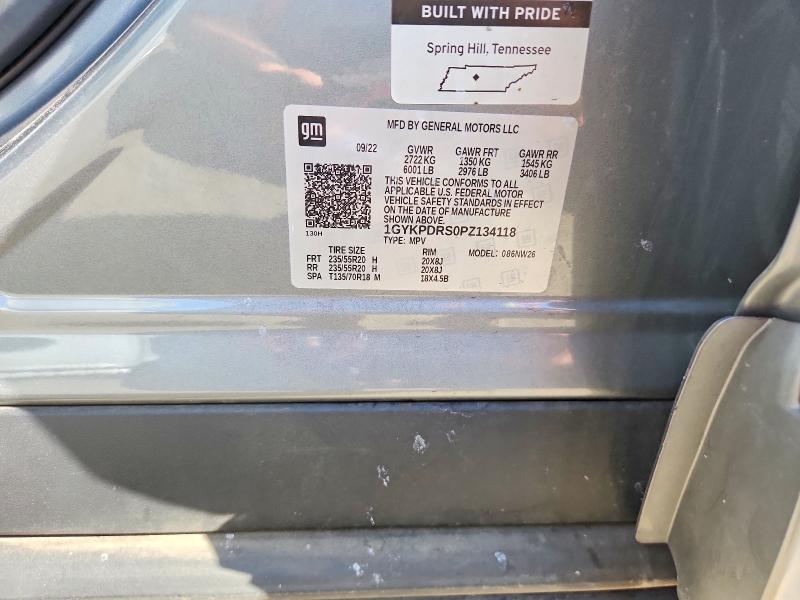2023 Cadillac Xt6 მანქანა იყიდება აუქციონზე, vin: 1GYKPDRS0PZ134118, აუქციონის ნომერი: 69719186