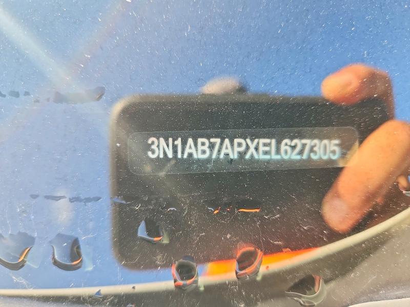 68804326 :رقم المزاد ، 3N1AB7APXEL627305 vin ، 2014 Nissan Sentra مزاد بيع