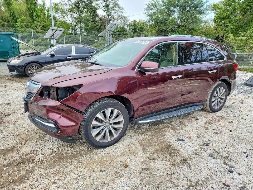 Aukcja sprzedaży 2015 Acura Mdx, vin: 5FRYD4H45FB025216, numer aukcji: 68625206