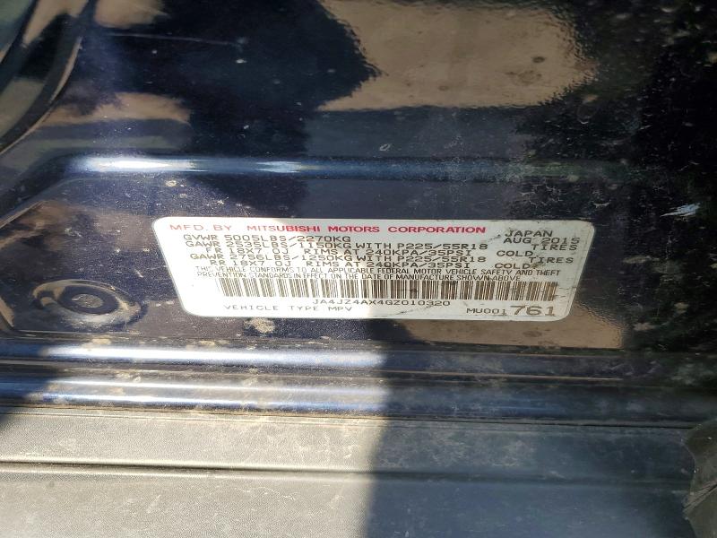 Продаж на аукціоні авто 2016 Mitsubishi Outlander, vin: JA4JZ4AX4GZ010320, номер лоту: 67882466