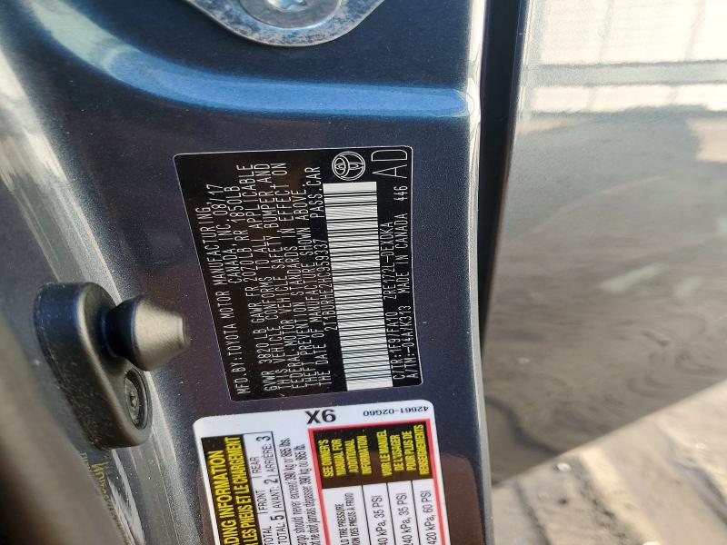 Aukcja sprzedaży 2017 Toyota Corolla, vin: 2T1BURHE2HC959337, numer aukcji: 69725346