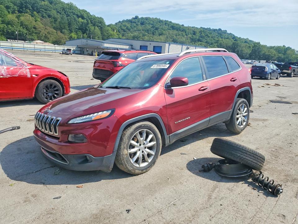 67660346 :رقم المزاد ، 1C4PJMDB3JD617143 vin ، 2018 Jeep Cherokee مزاد بيع