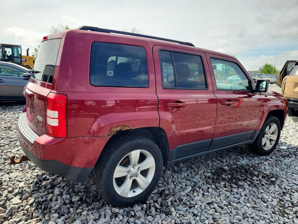 2017 Jeep Patriot მანქანა იყიდება აუქციონზე, vin: 1C4NJRFB5HD174196, აუქციონის ნომერი: 64038956