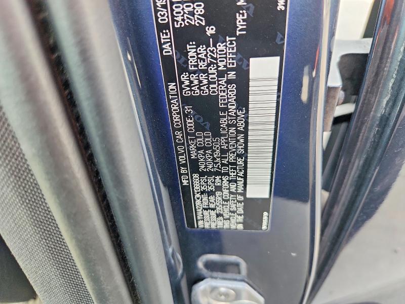 Auction sale of the 2019 Volvo Xc60, vin: YV4A22RK3K1366608, lot number: 70298416