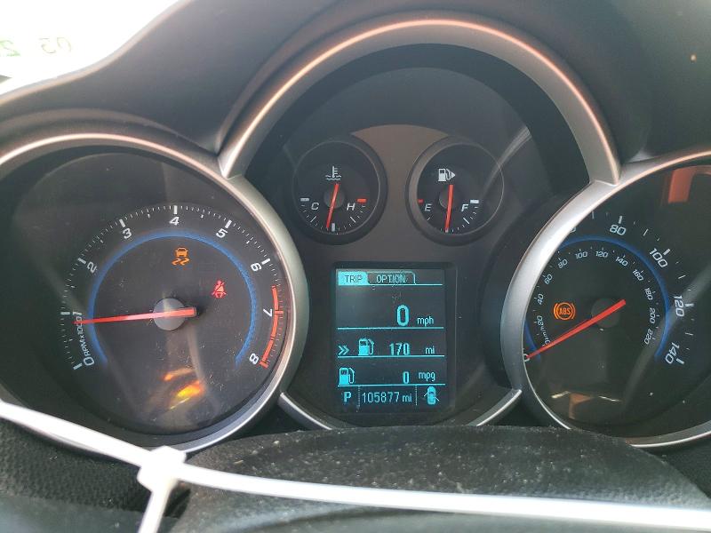 70403476 :رقم المزاد ، 1G1PK5SB7E7395614 vin ، 2014 Chevrolet Cruze مزاد بيع