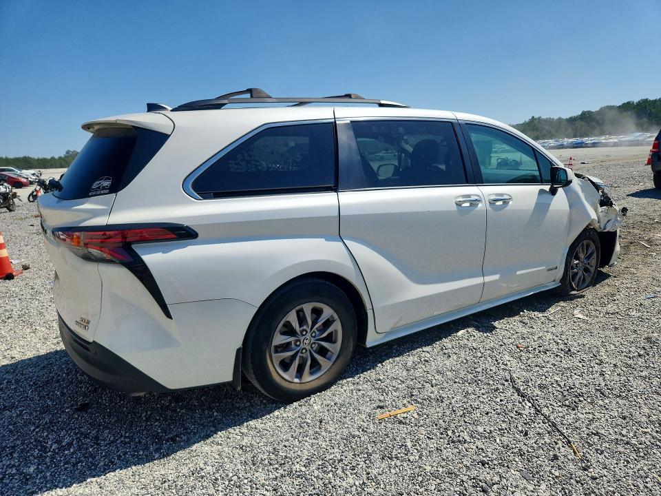 Продаж на аукціоні авто 2021 Toyota Sienna, vin: 5TDYRKEC9MS019690, номер лоту: 69394176