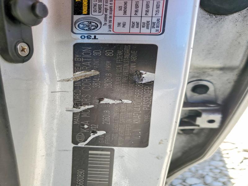 67752496 :رقم المزاد ، KNAFU4A2XD5680890 vin ، 2013 Kia Forte مزاد بيع