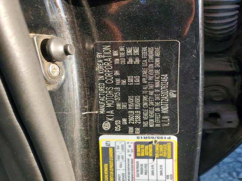 Aukcja sprzedaży 2013 Kia Soul, vin: KNDJT2A51D7612464, numer aukcji: 69179936