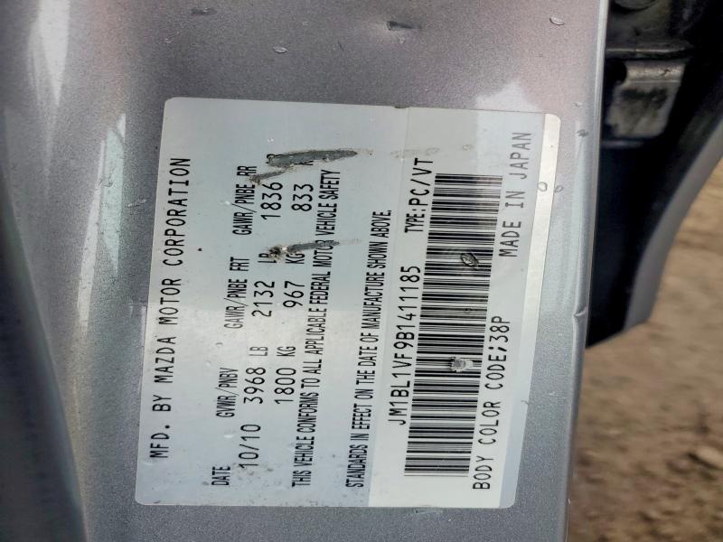 Aukcja sprzedaży 2011 Mazda 3, vin: JM1BL1VF9B1411185, numer aukcji: 67510516
