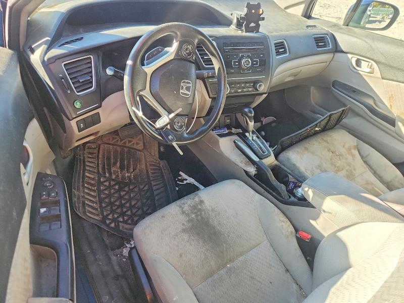 70276256 :رقم المزاد ، 2HGFB2F57EH532885 vin ، 2014 Honda Civic مزاد بيع