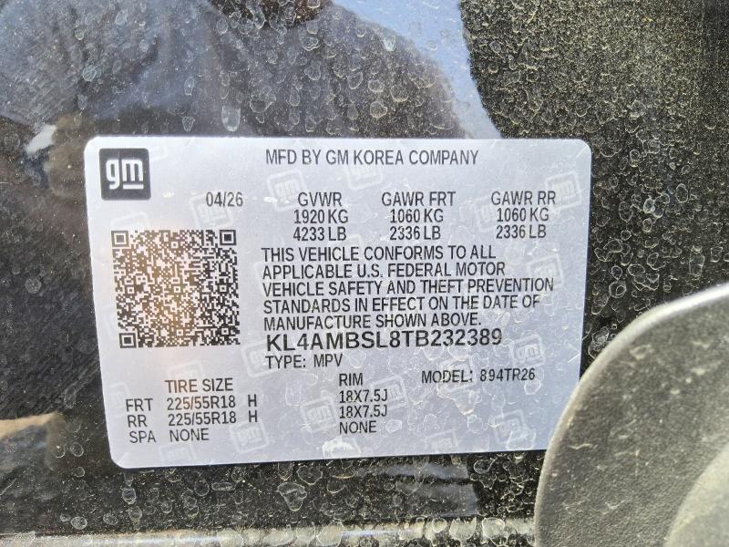 67749136 :رقم المزاد ، KL4AMBSL8TB232389 vin ، 2026 Buick Encore Gx مزاد بيع