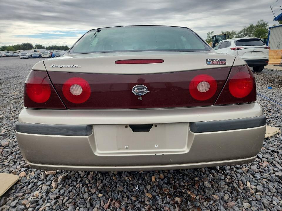 70121016 :رقم المزاد ، 2G1WF55E819136404 vin ، 2001 Chevrolet Impala مزاد بيع