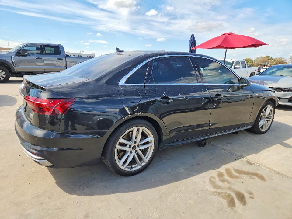 2023 Audi A4 მანქანა იყიდება აუქციონზე, vin: WAUEAAF45PN003408, აუქციონის ნომერი: 70841746