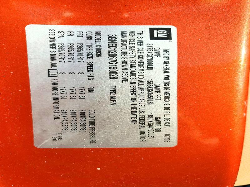 2007 Chevrolet Avalanche მანქანა იყიდება აუქციონზე, vin: 3GNEC12067G150028, აუქციონის ნომერი: 68348656