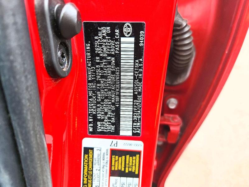 Продаж на аукціоні авто 2014 Toyota Camry, vin: 4T1BF1FK3EU765625, номер лоту: 68288866