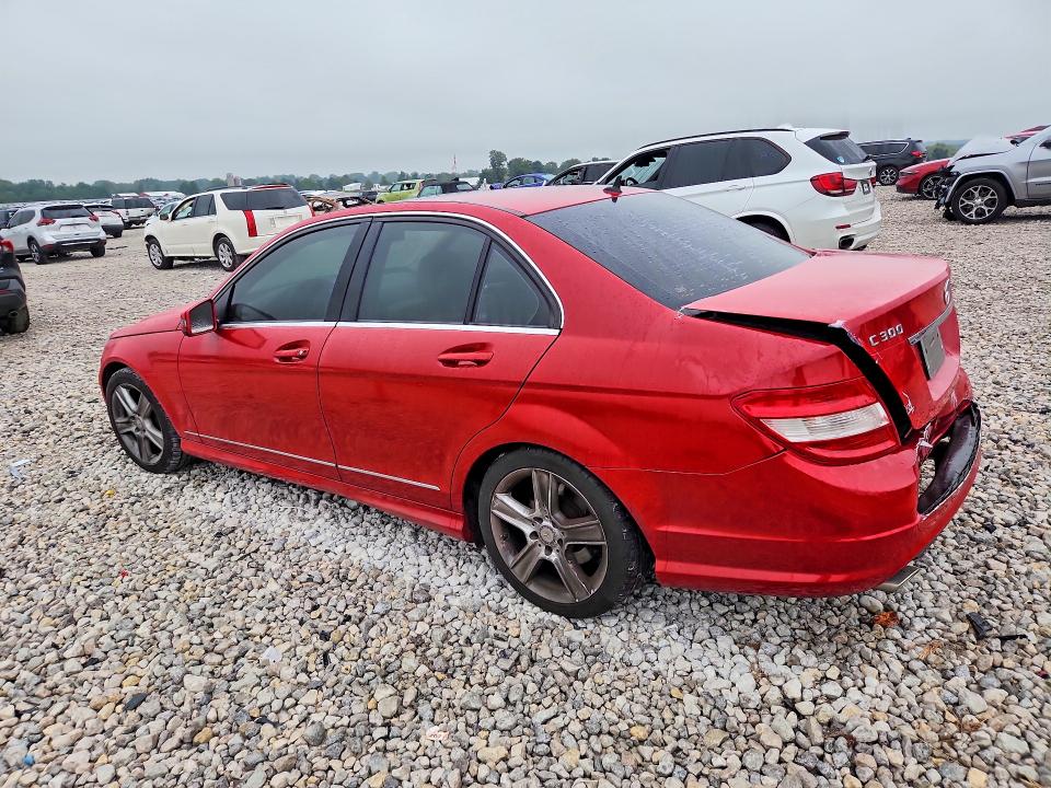 2010 Mercedes-benz C მანქანა იყიდება აუქციონზე, vin: WDDGF5EB8AR098959, აუქციონის ნომერი: 69141286