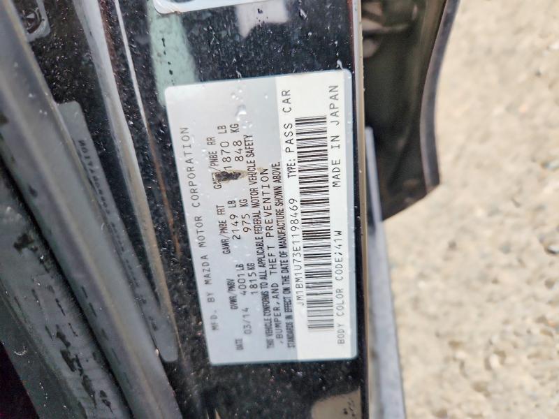 Продаж на аукціоні авто 2014 Mazda 3, vin: JM1BM1U73E1198469, номер лоту: 67514566
