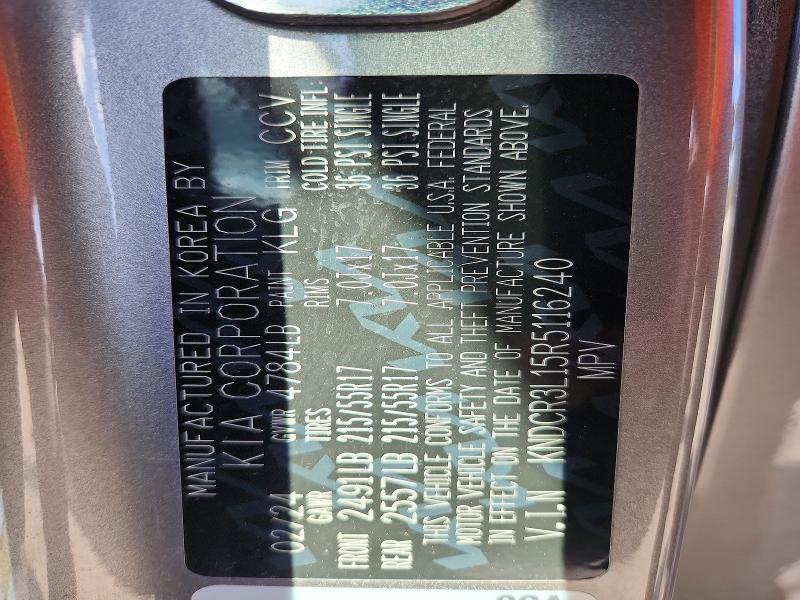 Aukcja sprzedaży 2024 Kia Niro, vin: KNDCR3L15R5116240, numer aukcji: 70267446
